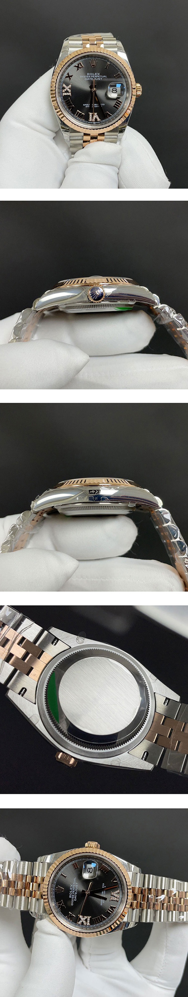 デイトジャストコピー時計 36mm 人気新品M126231-0023、レプリカ時計旗艦店